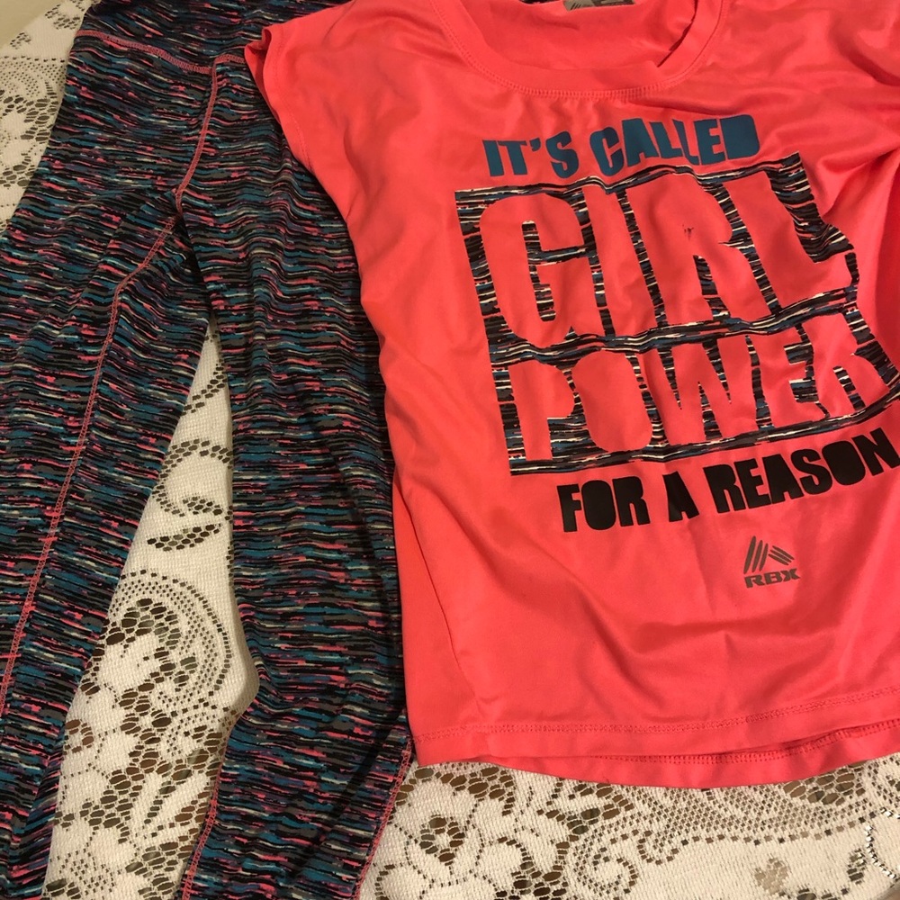 RBX Girls athletic wear. Sz 6x Good condition